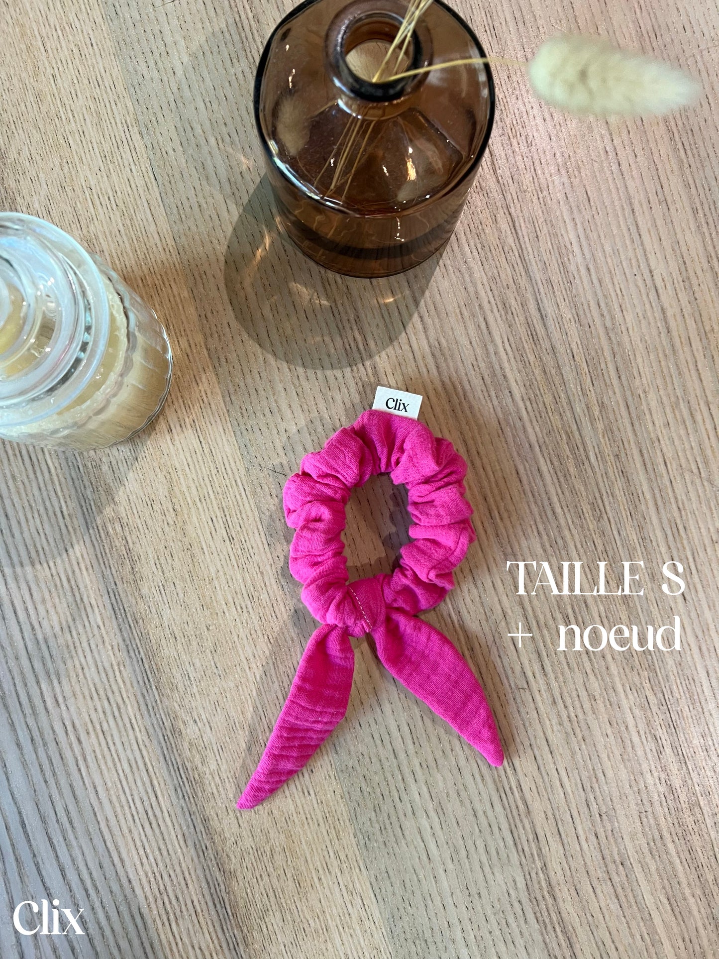 Chouchou - GAZE DE COTON ROSE