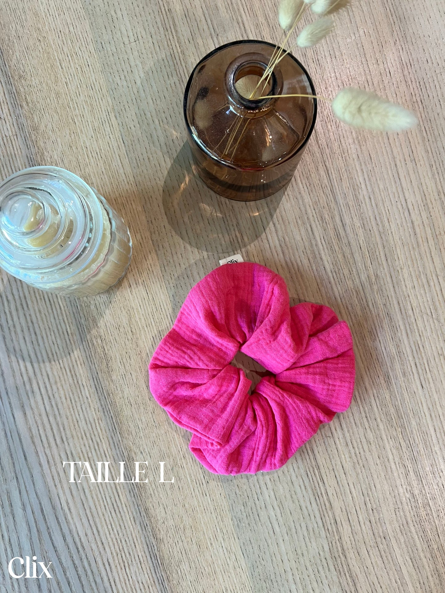 Chouchou - GAZE DE COTON ROSE