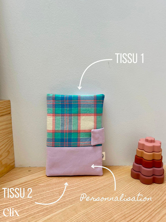 Clix - protège carnet santé personnalisé