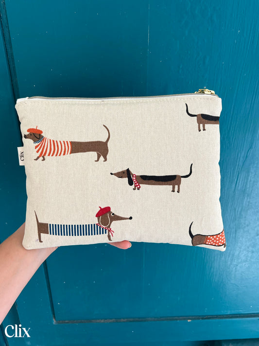 Clix - trousse plate - teckels 02