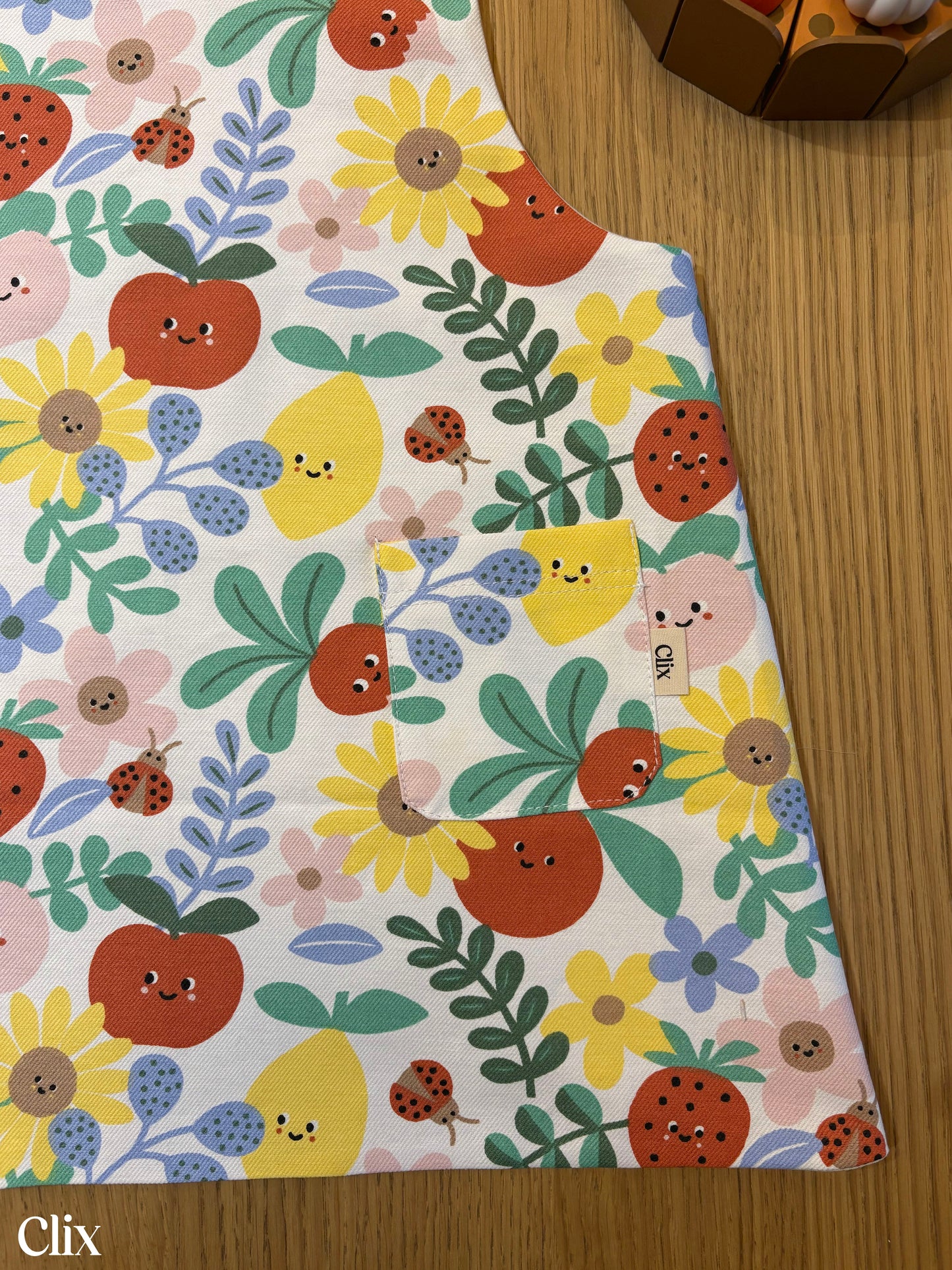 Tablier japonais - FRUITS