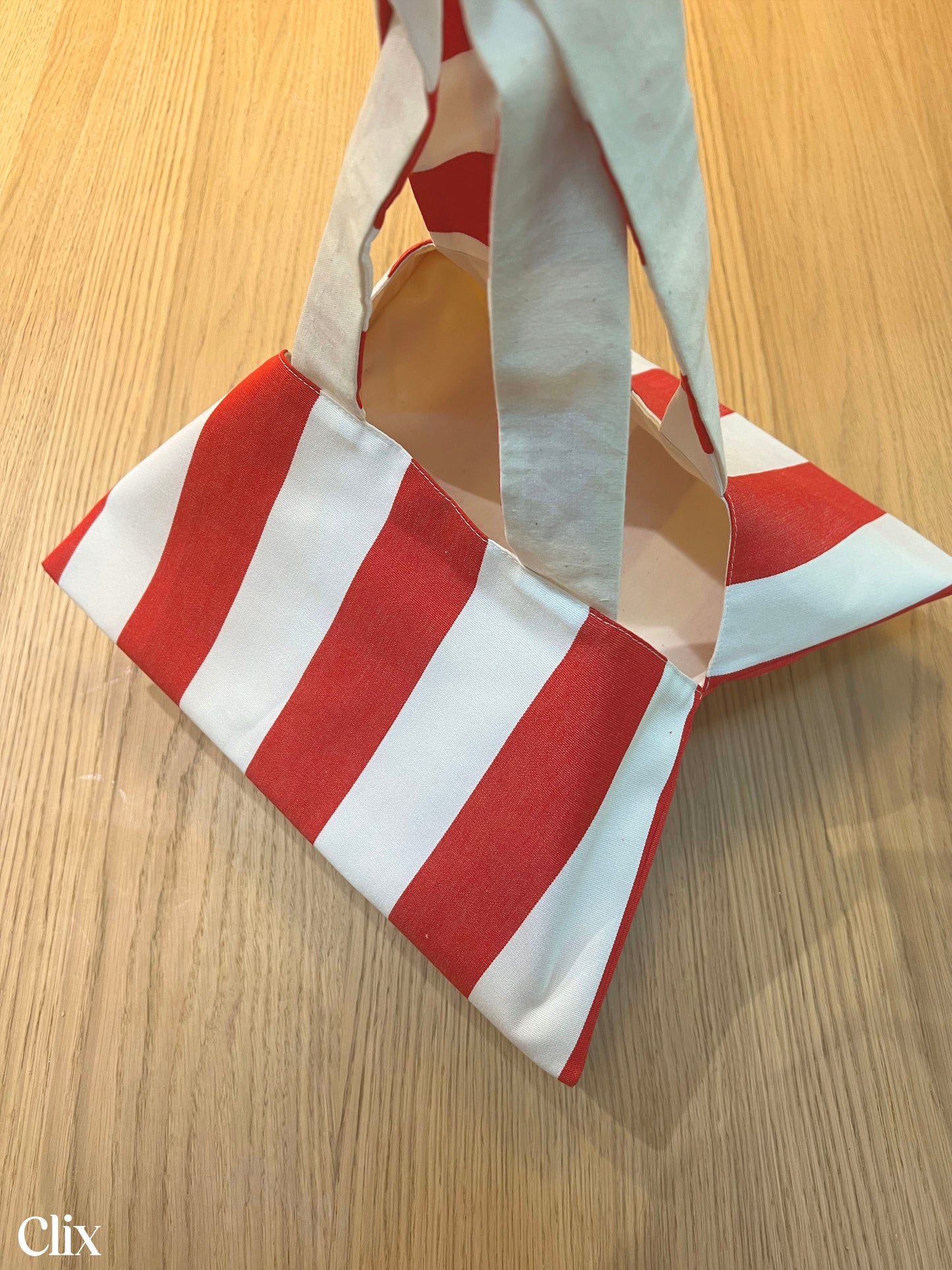 Sac à tarte - RAYURES ROUGE