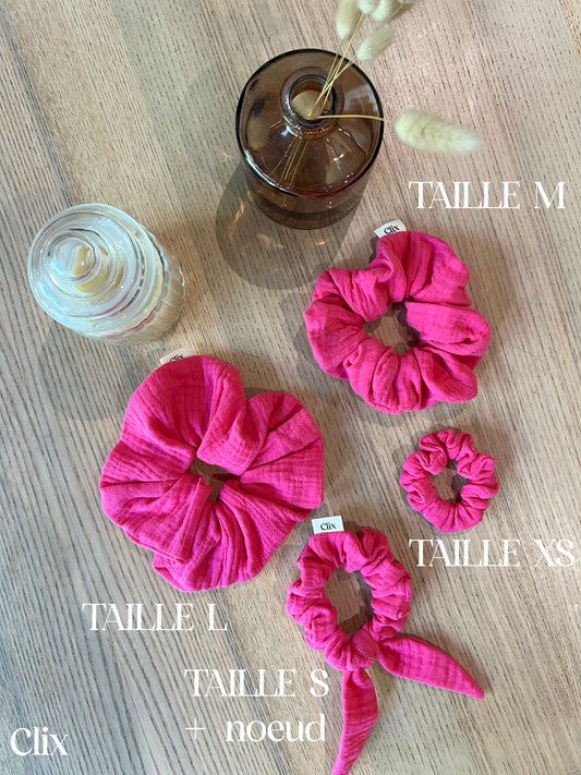 Chouchou - GAZE DE COTON ROSE