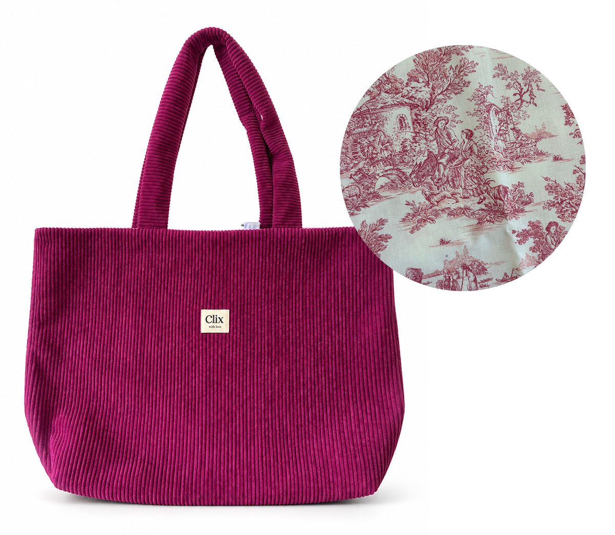 Big Bag Velours - Color me Velvet !