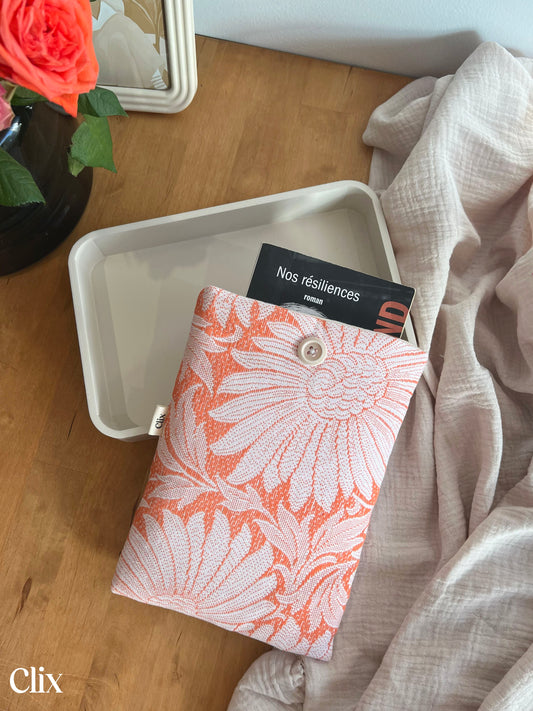 Housse de livre - FLEURS ANDY