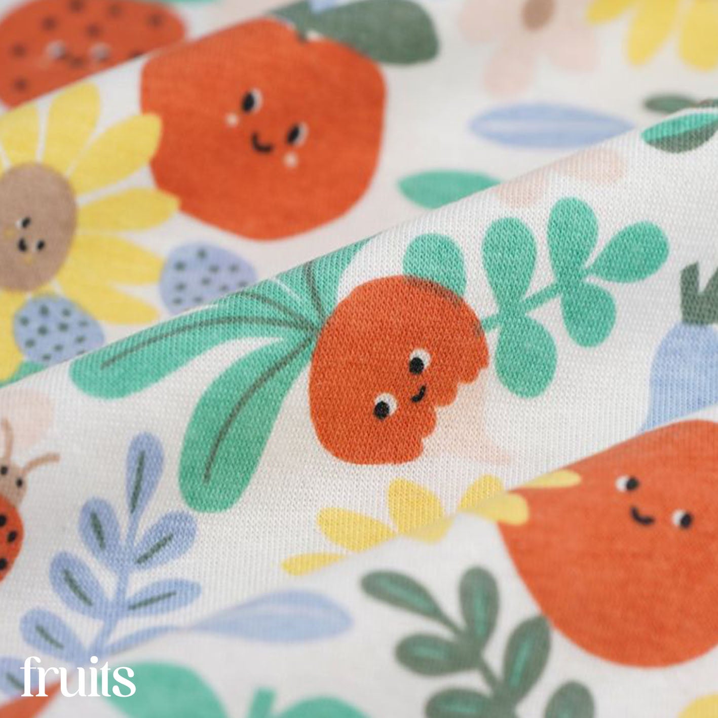 Clix - tissu - Fruits 