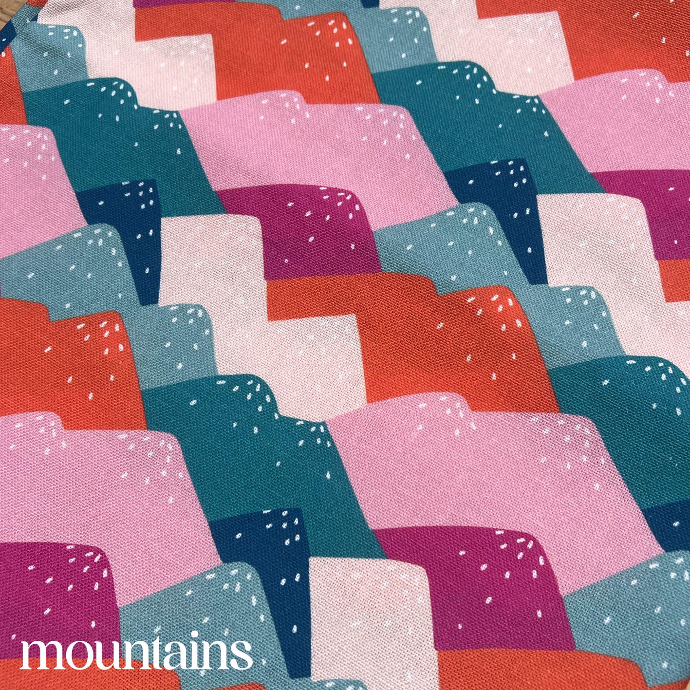 Clix - tissu - Mountains 