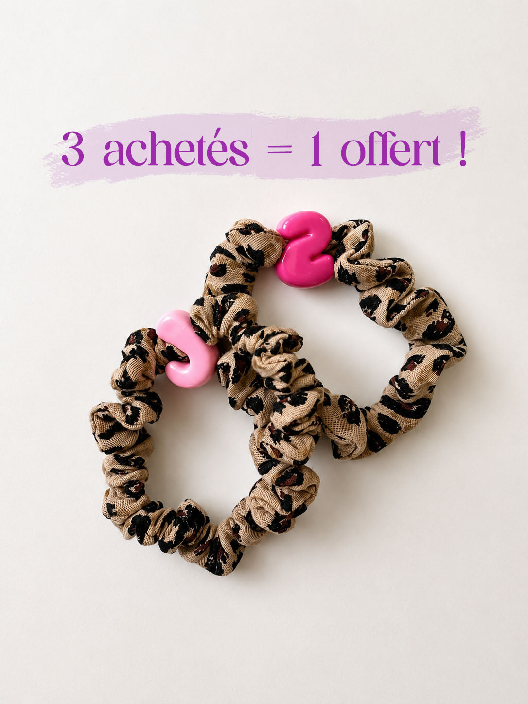Chouchou bijou LEOPARD