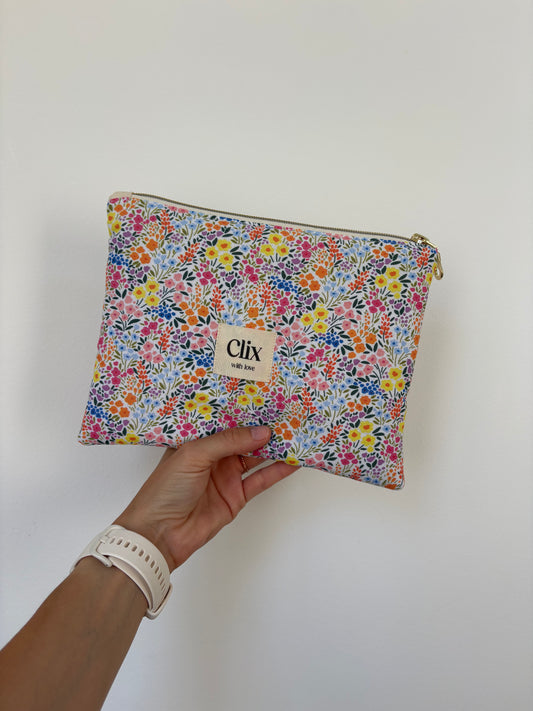 Trousse plate - LILA
